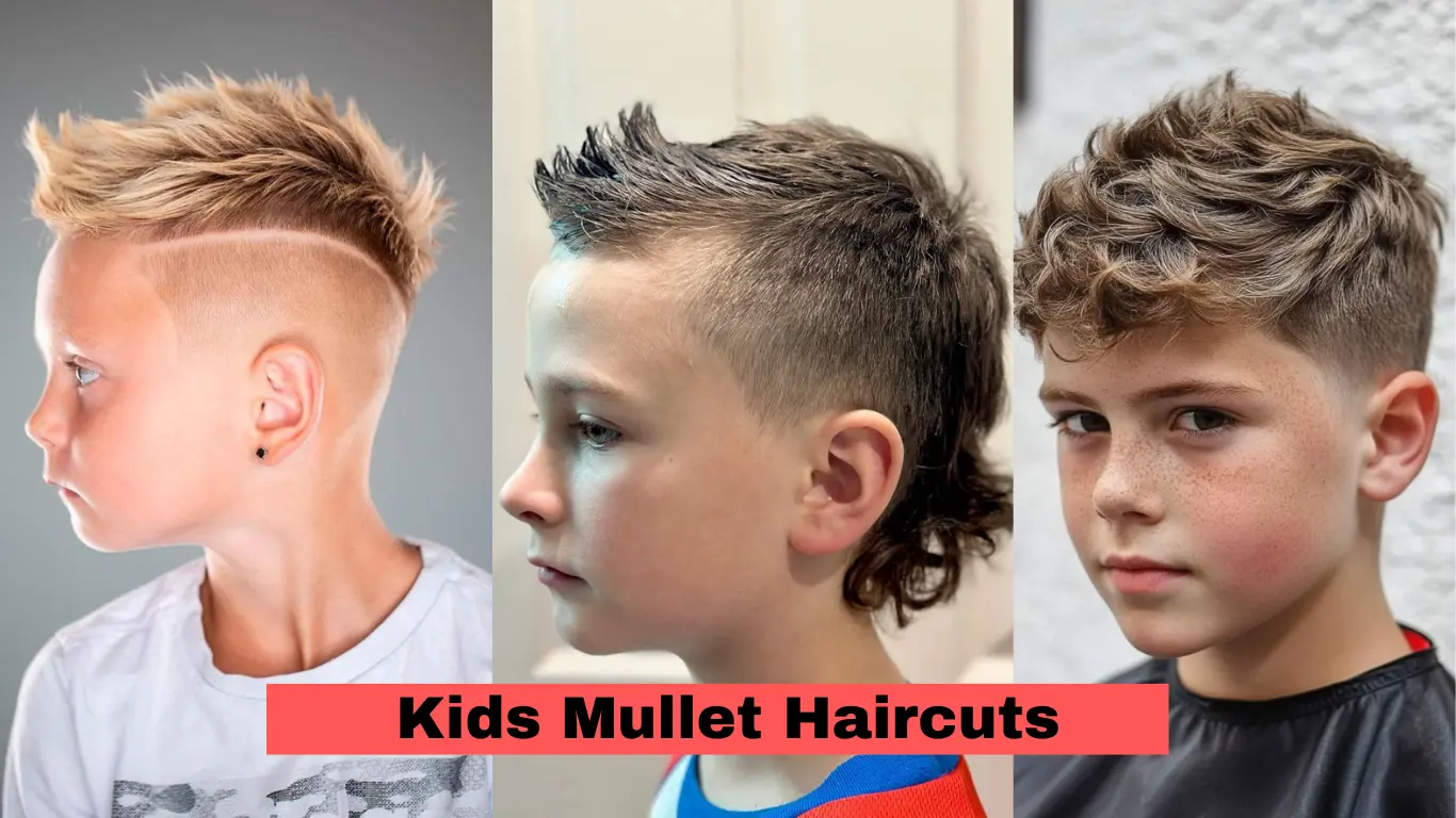 imagen de niños Mullet cortes de pelo
