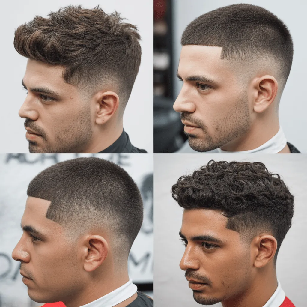 Corte de pelo Edgar con desvanecimiento cónico bajo