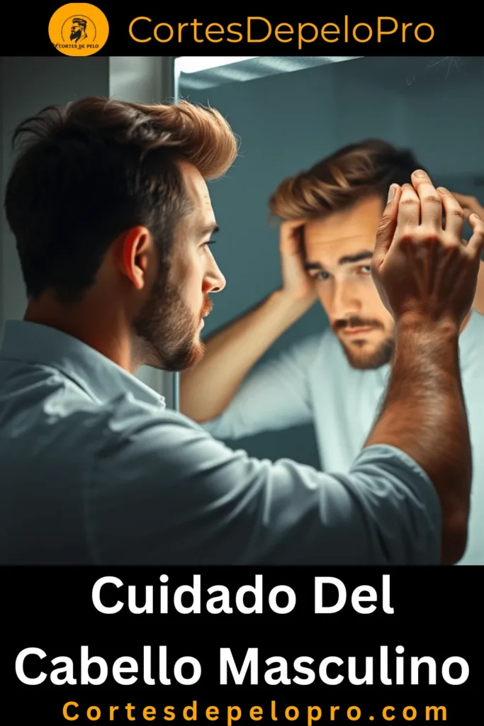 Prevención de la caída del cabello en hombres, cuidado del cabello masculino 