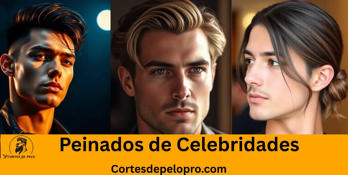Peinados de celebridades para hombres 2025 con estilo moderno editorial, Corte de pelo para hombre inspirado en actores de Hollywood 2025 con ondas medias