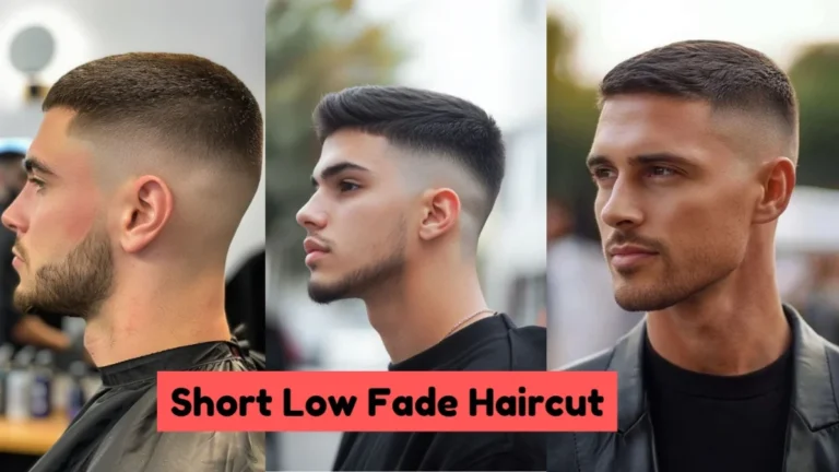 Corte de pelo bajo corto, elegante y fácil de mantener, adecuado para todo tipo de cabellera. Corte de pelo corto con degradado bajo