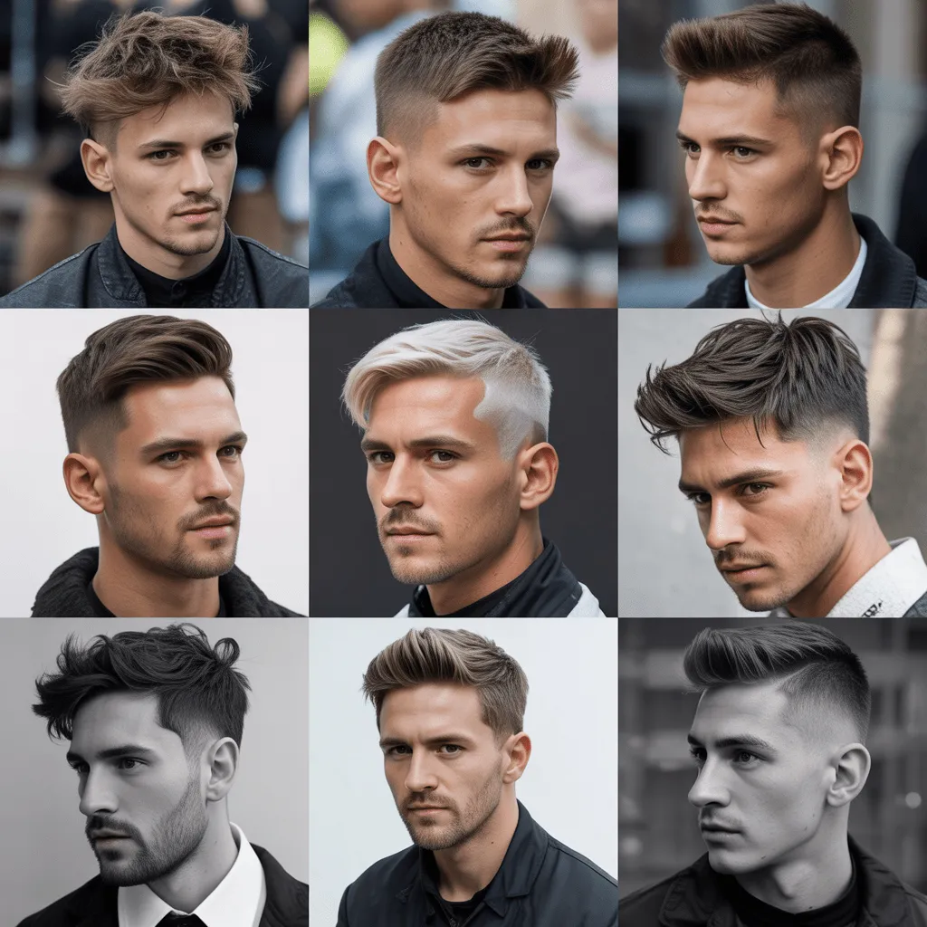 Corte de pelo texturizado inspirado en Messi, con volumen en la parte superior y lados pulidos, para un estilo natural y desenfadado.