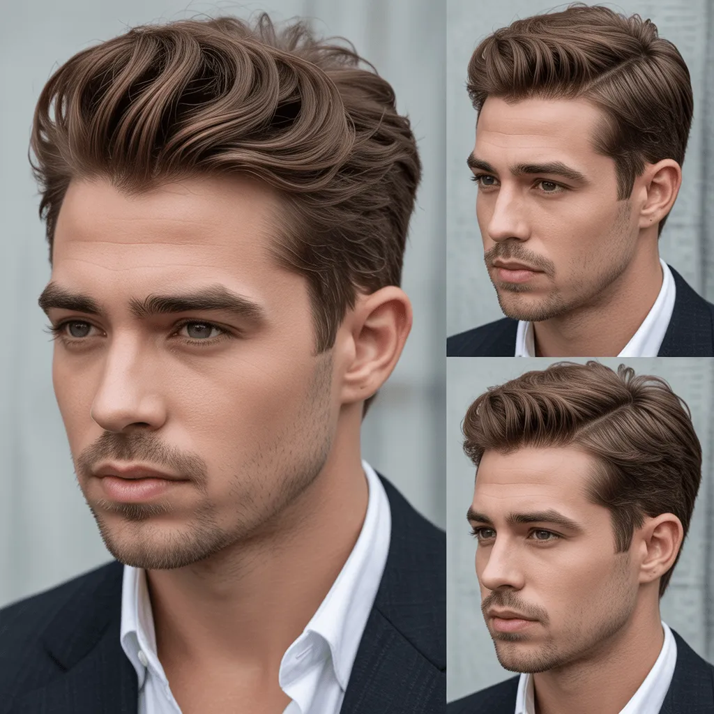 Peinado con ondas desordenadas para rostro triangular, suavizando la línea de la mandíbula con un look natural y relajado