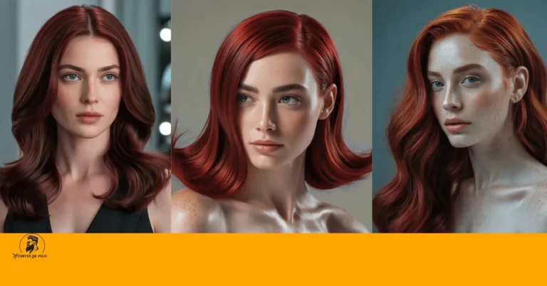 look moderno cherry red hair 2026 con acabado profesional-Cherry Red Hair