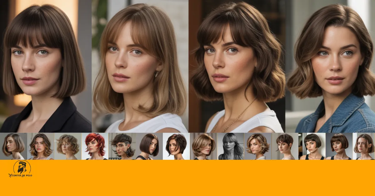 Cortes de cabello para cara alargada