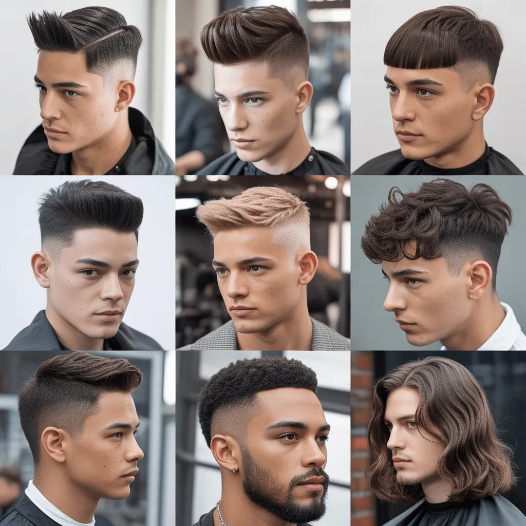 Corte undercut para hombre con los lados cortos y la parte superior más larga, estilo atrevido y moderno.