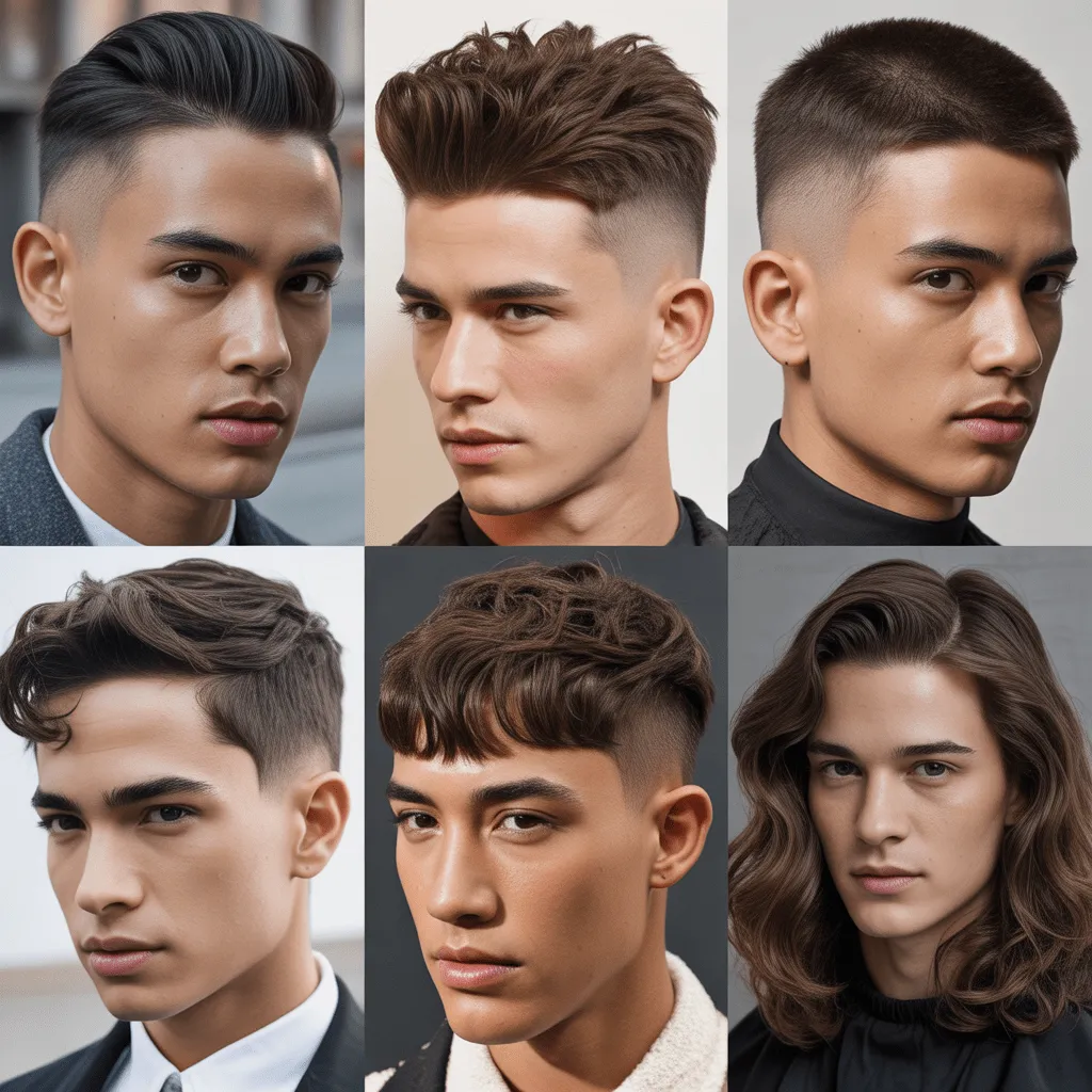 Corte quiff para hombre, estilo con volumen en la parte frontal, elegante y fácil de peinar.