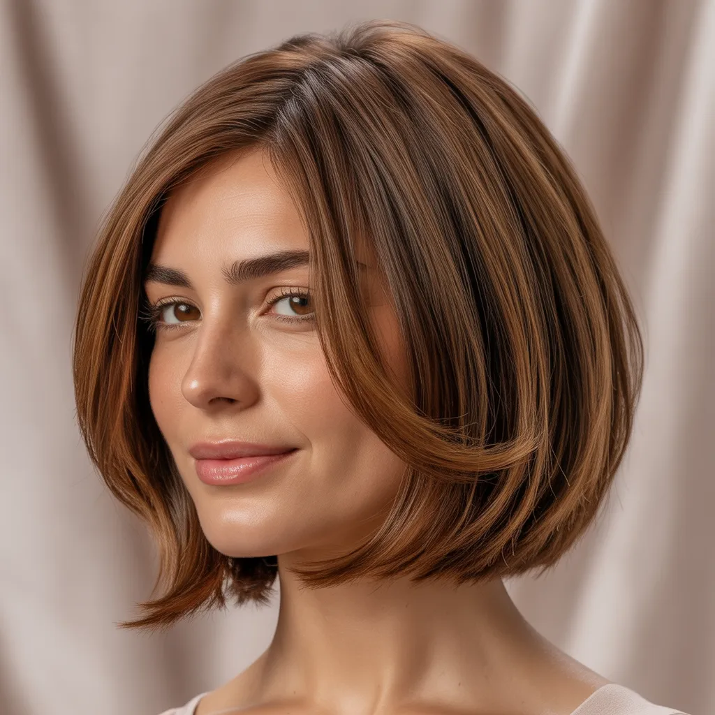 Mujer con corte clavicut 2026, cabello a la altura de clavícula Pinterest España 3