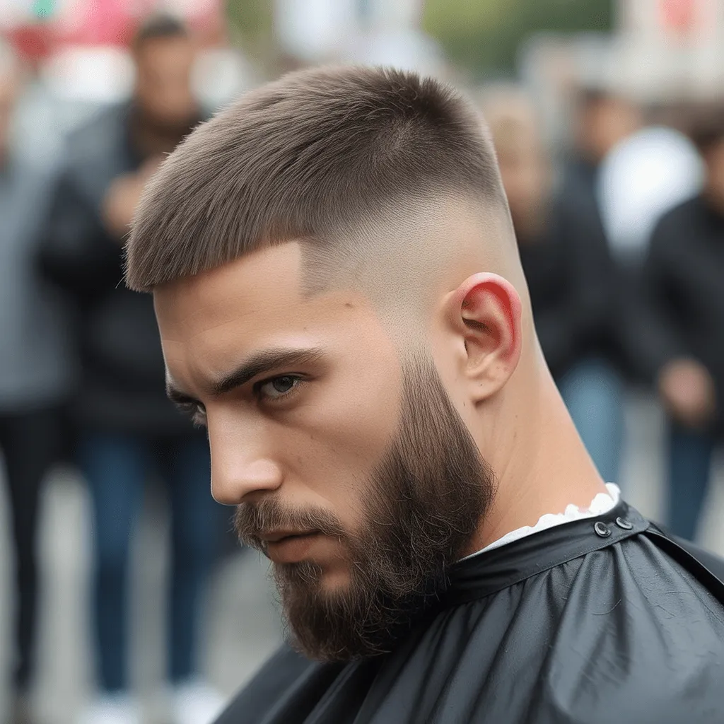 Corte de cabello low taper fade Edgar, un estilo audaz y moderno para hombres con un toque rebelde. Cortes de cabello low fade