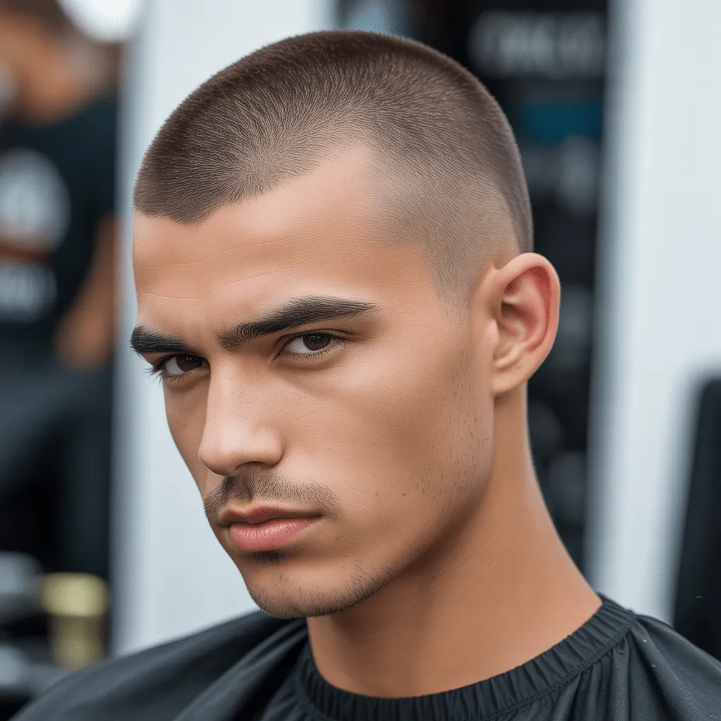 Corte undercut para hombres con un acabado limpio y pulido en los lados y la parte superior más larga. Ideas de Corte de Cabello para Hombre