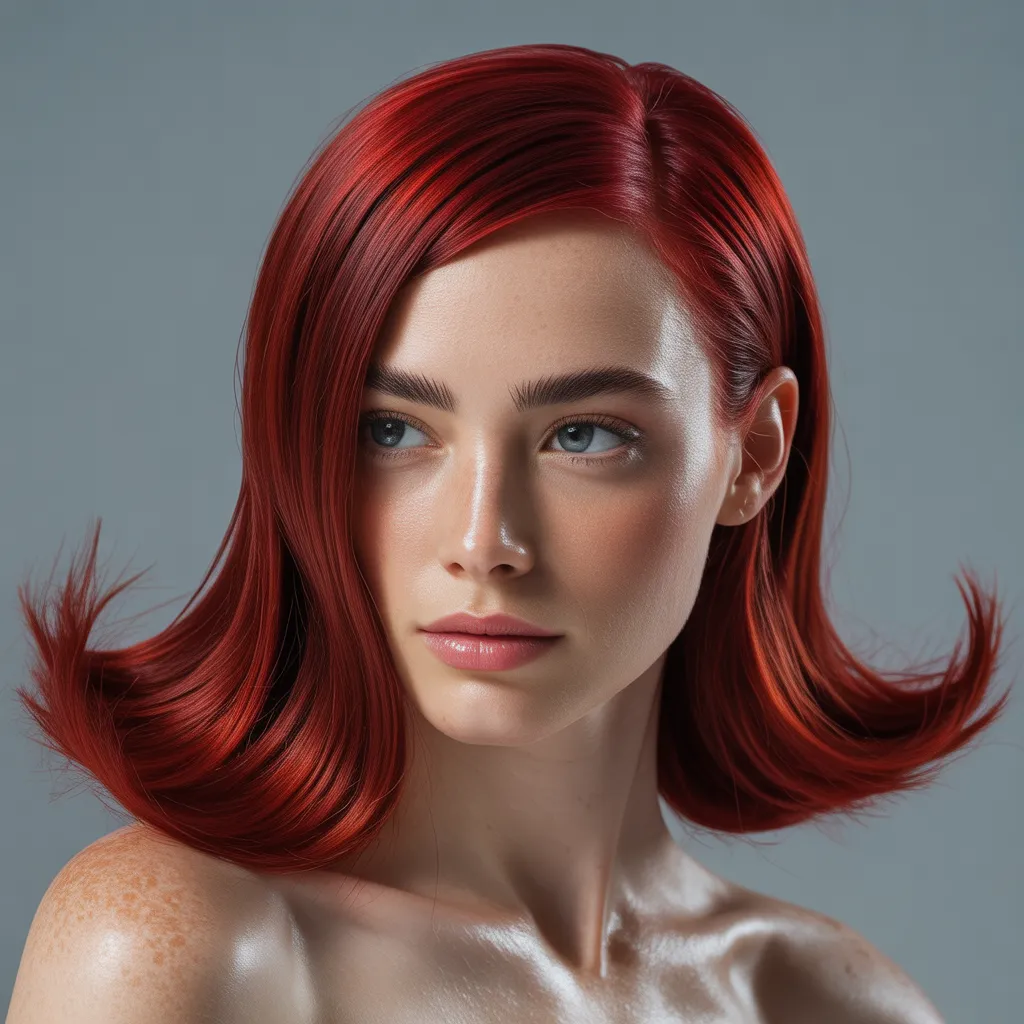 look moderno cherry red hair 2026 con acabado profesional-3